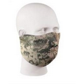 Reversible A.C.U. Digital Camo/Black Neoprene Half Face Mask